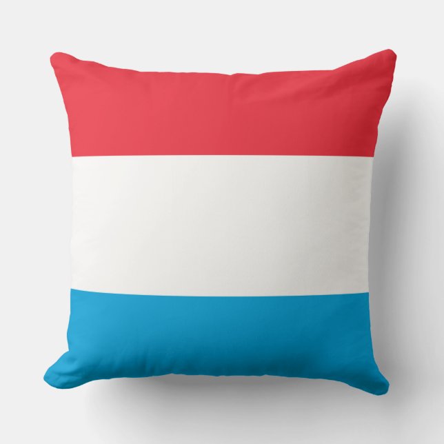 Vlag van Luxemburg Kussen (Voorkant)
