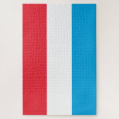 Vlag van Luxemburg Legpuzzel (Verticaal)