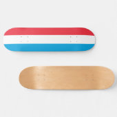 Vlag van Luxemburg Persoonlijk Skateboard (Horizontaal)