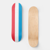 Vlag van Luxemburg Persoonlijk Skateboard (Voorkant)