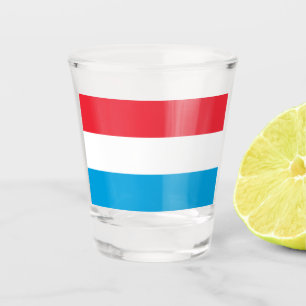 Vlag van Luxemburg Shot Glas