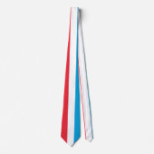 Vlag van Luxemburg Stropdas (Voorkant)