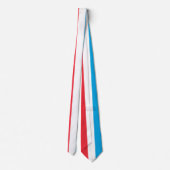 Vlag van Luxemburg Stropdas (Achterkant)
