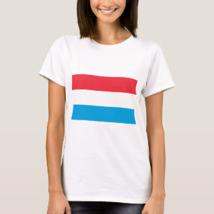 Vlag van Luxemburg T-shirt