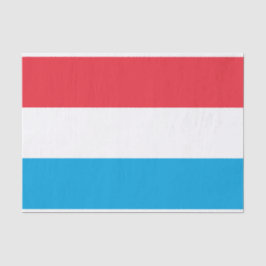 Vlag van Luxemburg Tissuepapier