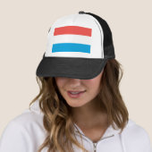 Vlag van Luxemburg Trucker Pet (In situ)