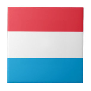 Vlag van Luxemburgse keramische tegel Tegeltje
