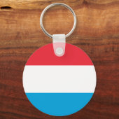 Vlag van Luxemburgse Sleutelhanger (Voorkant)