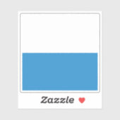 Vlag van Luzern, Zwitserland Sticker (Vel)