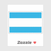 Vlag van Maardu, Estland Sticker (Vel)