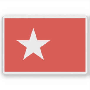 Vlag van Maastricht, Nederland Sticker