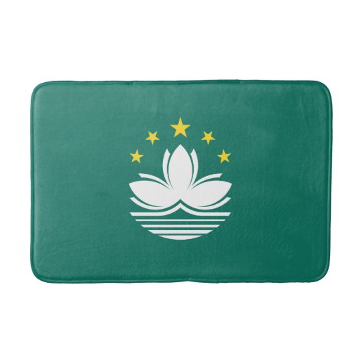 Vlag van Macau (Chinese regio) Badmat (Voorkant)