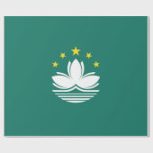 Vlag van Macau (Chinese regio) Cadeaupapier (Vlak)