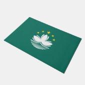 Vlag van Macau (Chinese regio) Deurmat (Schuin)