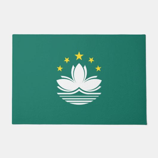 Vlag van Macau (Chinese regio) Deurmat (Voorkant)
