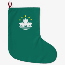 Vlag van Macau (Chinese regio) Grote Kerstsok