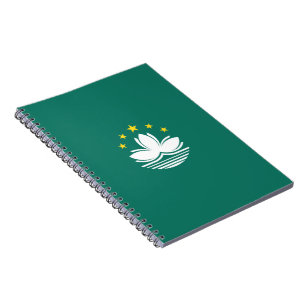 Vlag van Macau (Chinese regio) Notitieboek