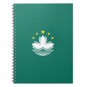 Vlag van Macau (Chinese regio) Notitieboek (Voorkant)