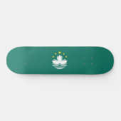 Vlag van Macau (Chinese regio) Persoonlijk Skateboard (Horizontaal)