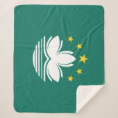 Vlag van Macau (Chinese regio) Sherpa Deken (Voorkant)