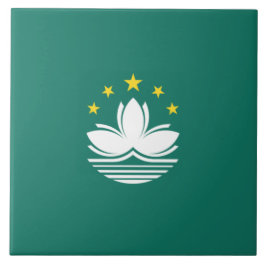 Vlag van Macau (Chinese regio) Tegeltje