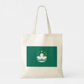 Vlag van Macau (Chinese regio) Tote Bag (Achterkant)