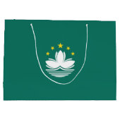 Vlag van Macau Groot Cadeauzakje (Achterkant)