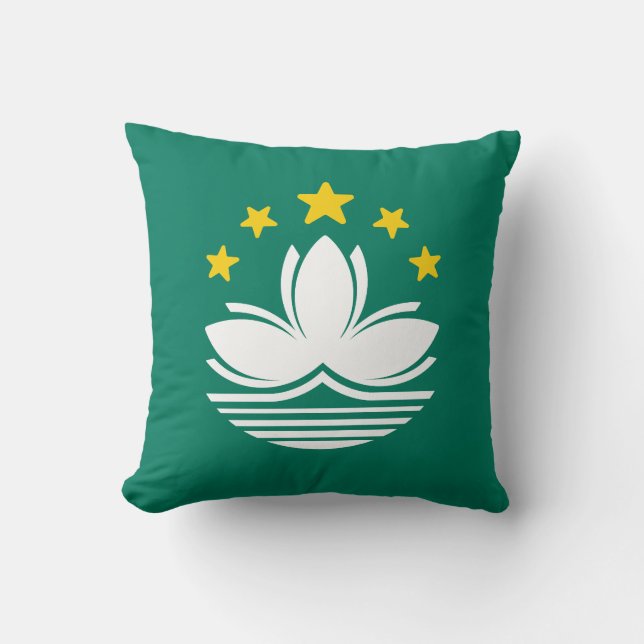 Vlag van Macau Kussen (Voorkant)