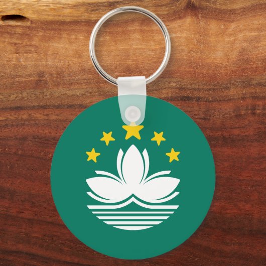 Vlag van Macau Sleutelhanger (Achterkant)