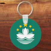 Vlag van Macau Sleutelhanger (Voorkant)