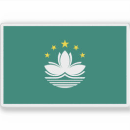Vlag van Macau Sticker
