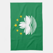 Vlag van Macau Theedoek (Verticaal)
