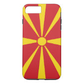 Vlag van Macedonië Case-Mate iPhone Case (Achterkant)
