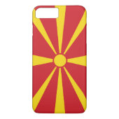 Vlag van Macedonië Case-Mate iPhone Case (Achterkant)