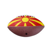 Vlag van Macedonië Mini Football (Gedraaid 270)