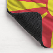 Vlag van Macedonië Muismat (Hoek)