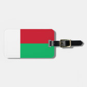 Vlag van Madagascar Easy ID Personal Bagagelabel (Voorkant horizontaal)