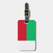 Vlag van Madagascar Easy ID Personal Bagagelabel (Voorkant verticaal)
