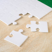 Vlag van Madagascar Foto Puzzle Legpuzzel (Zijkant)