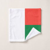 Vlag van Madagaskar Bad Handdoek (Wasdoekje)