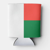 Vlag van Madagaskar Blikjeskoeler (Voorkant)