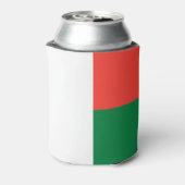 Vlag van Madagaskar Blikjeskoeler (Blikje Achterkant)