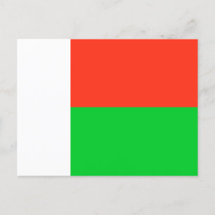 Vlag van Madagaskar Briefkaart