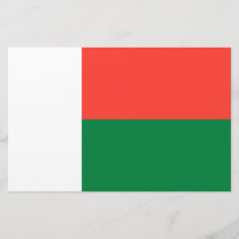 Vlag van Madagaskar Briefpapier