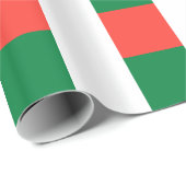 Vlag van Madagaskar Cadeaupapier (Rol Hoek)