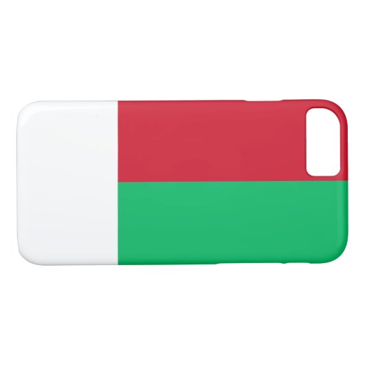 Vlag van Madagaskar Case-Mate iPhone Case (Achterkant (Horizontaal))