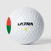 Vlag van Madagaskar Golfballen (Logo)
