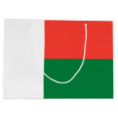 Vlag van Madagaskar Groot Cadeauzakje (Achterkant)
