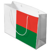 Vlag van Madagaskar Groot Cadeauzakje (Achterkant Gekanteld)