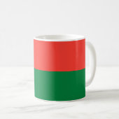 Vlag van Madagaskar Koffiemok (Voorkant rechts)